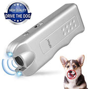 Geohee ELenest - Repelente de perro de mano, disuasorio ultrasónico por infrarrojos, tapón de corteza + entrenamiento para perros de buen comportamiento - BESTMASCOTA.COM