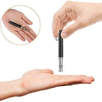 Mumu Sugar Dog Whistle to Stop Barking, Adjustable Pitch Ultrasonic Training Tool Silent Bark Control for Dogs- 1PCS Whistle with 1 Free Lanyard(Black) - BESTMASCOTA.COM