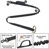 Correa táctica de nailon ajustable para perros de liberación rápida con 2 asas de control - BESTMASCOTA.COM