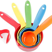 RYPET Pet Food Scoop - Measuring Cups Spoons Set Plastic Dog, Cat Bird Food (Random Color) - BESTMASCOTA.COM