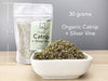 Munchiecat - Cenefa orgánica con plata, crecida, hojas y flores, mezcla premium - BESTMASCOTA.COM