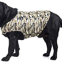 X@HE - Chaleco de alivio de ansiedad para perro, chaleco para mantener la comodidad, chaleco para perros de talla XS, M, L, XL, azul marino, gris, rosa, rojo y camuflaje - BESTMASCOTA.COM