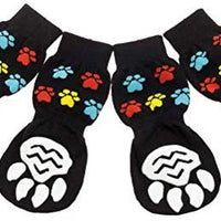 Pawchie - Calcetines antideslizantes para perro, para suelos de madera dura, protección para patas de mascotas, para uso en interiores - BESTMASCOTA.COM