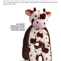 Charming Pet Cuddle Tugs Plush Dog Toy - Tough and Durable Interactive Soft Animal Squeaky Tug Toy - BESTMASCOTA.COM