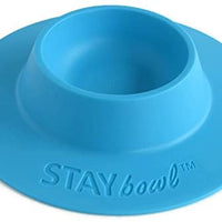 staybowl tip-proof ergonómico Pet Bowl para Conejillo de Indias y otros pequeños mascotas; 1/4-Cup Tamaño; Cielo Azul - BESTMASCOTA.COM