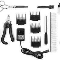 Pet Union Professional Dog Grooming Kit - Rechargeable, Cordless Pet Grooming Clippers & Complete Set of Dog Grooming Tools. Low Noise & Suitable for Dogs, Cats and Other Pets - BESTMASCOTA.COM