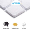 Around Pet Filtro de repuesto para fuente de gato, 12 paquetes con 2 cepillos de limpieza - BESTMASCOTA.COM