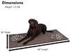 Internet's Best - Alfombrilla de felpilla para perro - BESTMASCOTA.COM