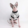 Sphynx - Camisetas de algodón para mascotas con cuello redondo, sin mangas, para gatos y perros pequeños - BESTMASCOTA.COM