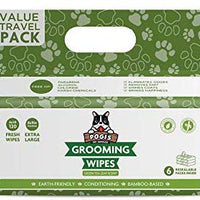 Pogi's Grooming Wipes, 100 toallitas antisépticas para perros y gatos - BESTMASCOTA.COM