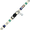 Pawtitas Collar de gato multicolor con hebilla de seguridad extraíble para gato, collar de gato - BESTMASCOTA.COM