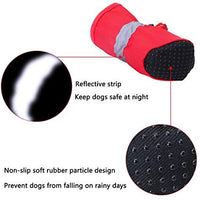 YAODHAOD Protector de pata para perros, zapatos antideslizantes para perros, estos cómodos zapatos para perros suaves son con correas reflectantes, para perros pequeños... - BESTMASCOTA.COM