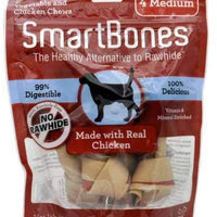 SmartBones Rawhide Free Chews with Real Chicken, Rawhide-Free Bones for Dogs - BESTMASCOTA.COM