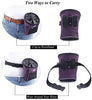 VIVAGLORY - Bolsa de regalo para perros, estilo deportivo y apertura ampliada, bolsa de regalo para perros con cintura ajustable, dispensador de bolsas de caca lo suficientemente grande para llevar golosinas, kibbles, juguetes para mascotas | 2 maneras de - BESTMASCOTA.COM