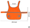 maggift perro chaleco reflectante para mascotas, chaleco de seguridad naranja - BESTMASCOTA.COM