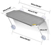 LsaiFater All Around 360° Sunbath and Lower Support Safety Iron Cat Window Perch, Cat Hammock Window Seat for Any Cats - BESTMASCOTA.COM