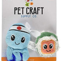 Pet Craft Supply Funny Enticing Crinkle Pouncing Cuddling Chasing Catnip & Silvervine Juguetes interactivos de alivio del aburrimiento para gatos - BESTMASCOTA.COM