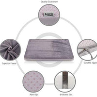 JoicyCo - Colchón ortopédico para cama de perro, lavable, antideslizante, con funda extraíble - BESTMASCOTA.COM