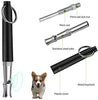 Silbato de perro Hivernou para detener el ladrido, ajustable ultrasónico, silbato de entrenamiento de perro silencioso, control de corteza para perros, 1 paquete de silbato para perro con 1 correa de cordón - BESTMASCOTA.COM