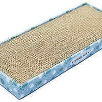 Vivaglory - Rascador de gatos reversible de cartón con caja, almohadilla rascadora para gatos, sofá corrugado para gatos, incluye hierba de gato - BESTMASCOTA.COM