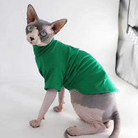 Sphynx - Ropa de invierno para gato, gruesa, de algodón, de doble capa, para mascotas, jersey, camisetas con mangas, pijamas para gatos y perros pequeños - BESTMASCOTA.COM
