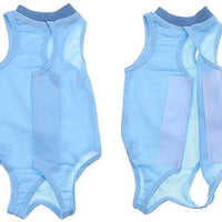 Coppthinktu - Traje de recuperación de gatos para heridas abdominales o enfermedades de la piel, transpirable E-Collar Alternativa para gatos y perros, después de cirugía desgaste anti lamer heridas - BESTMASCOTA.COM
