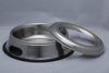 Plato de acero inoxidable Indipets a prueba de derrames, libre de salpicaduras sin punta anti resbalón con mango fácil de recoger - BESTMASCOTA.COM