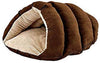 SPOT Ethical Pets Sleep Zone cueva de cachorro – 22 pulgadas Chocolate – Cama para mascotas para gatos y perros pequeños – Atractiva, duradera, cómoda, lavable - BESTMASCOTA.COM