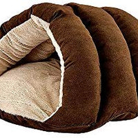 SPOT Ethical Pets Sleep Zone cueva de cachorro – 22 pulgadas Chocolate – Cama para mascotas para gatos y perros pequeños – Atractiva, duradera, cómoda, lavable - BESTMASCOTA.COM