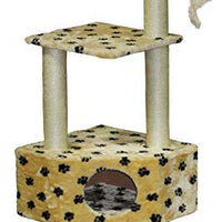 GO Pet Club café 51 en. Cat Árbol Condo - BESTMASCOTA.COM