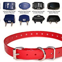 Extreme Dog Fence - Correa de repuesto de nailon con revestimiento de TPU para corteza y receptores de valla eléctrica para perros – Impermeable y ajustable, compatible con Dogtra | Garmin | SportDOG | PetSafe y más - BESTMASCOTA.COM
