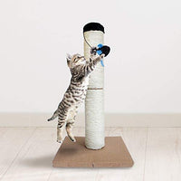 Downtown Pet Supply - Árbol y ejercitador interactivo de lujo para gatos rascadores y postes de sisal para gatito, juguetes interactivos para gatos (regular, premium, gigante, alto de 4 niveles de rasguño) - BESTMASCOTA.COM