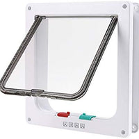 ShineBlue 4-Way Lockable Cat Flap Door - BESTMASCOTA.COM