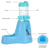 Guardians - Botella de agua para hámster, botella de agua automática para mascotas con contenedor de alimentos, base para choza, para colgar, botellas de alimentación de agua, dispensador automático para animales pequeños - BESTMASCOTA.COM