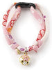 Necoichi Chirimen Sakura Collar de gato - BESTMASCOTA.COM