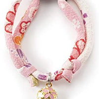 Necoichi Chirimen Sakura Collar de gato - BESTMASCOTA.COM