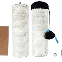 Downtown Pet Supply - Árbol y ejercitador interactivo de lujo para gatos rascadores y postes de sisal para gatito, juguetes interactivos para gatos (regular, premium, gigante, alto de 4 niveles de rasguño) - BESTMASCOTA.COM
