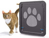 OWNPETS Puerta de pantalla para mascotas, pantalla magnética con cierre automático, puerta negra para puerta pequeña de perro y gato S: 8.0 x 10.0 x 0.3 in/L: 12.0 x 14.0 x 0.4 in - BESTMASCOTA.COM