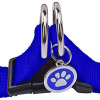 Arnés ajustable Pupteck para perro, medida básica de cachorro, de nailon, chaleco para pasear en exteriores con etiqueta de identificación - BESTMASCOTA.COM