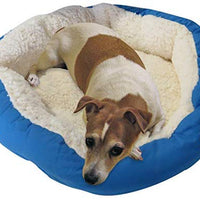 Evelots suave mascota cama, Cats & Dogs, 17" D x 5" H, varios colores - BESTMASCOTA.COM