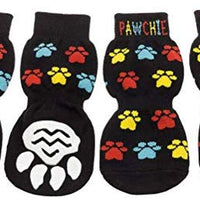 Pawchie - Calcetines antideslizantes para perro, para suelos de madera dura, protección para patas de mascotas, para uso en interiores - BESTMASCOTA.COM