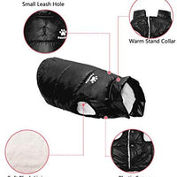 PAWCHIE - Chaqueta de invierno para perros y gatos pequeños, chaquetas de plumón suave, resistente al viento, abrigo cálido para gatos, cachorros en días fríos - BESTMASCOTA.COM