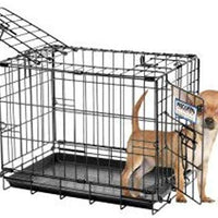 Petmate "ProValu" Wire Dog Crate, Two Doors, Precision Lock System, 6 Sizes - BESTMASCOTA.COM