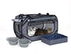 Cat Travel Cage Portable for Car Foldable Cat Cage Kennel for Indoor Outside Large Small Cats Enclosure Cage with Litter Box, Silicone Bowls, Toys Feather Teaser Wand, 32”x19”x19” - BESTMASCOTA.COM