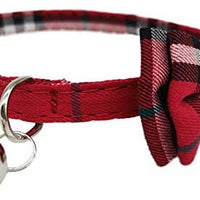 KUDES - Juego de 2 collares para gato con pajarita y campana para gatitos y algunos cachorros, ajustable de 7.8 a 10.5 pulgadas - BESTMASCOTA.COM