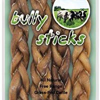 GigaBite Odor-Free Braided Bully Sticks - USDA & FDA Certified All Natural, Free Range Beef Pizzle Dog Treat – By Best Pet Supplies - BESTMASCOTA.COM