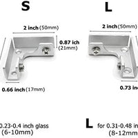 BASE WAVE 4 piezas de conectores de cristal de acuario clips reforzados - BESTMASCOTA.COM