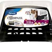 Petmate - Caseta de plástico para mascotas con puerta cromada - BESTMASCOTA.COM