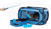 Cat Travel Cage Portable for Car Foldable Cat Cage Kennel for Indoor Outside Large Small Cats Enclosure Cage with Litter Box, Silicone Bowls, Toys Feather Teaser Wand, 32”x19”x19” - BESTMASCOTA.COM