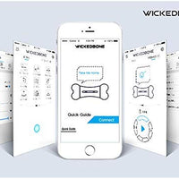 Wickedbone Smart Bone, juguetes automáticos e interactivos para perros, cachorros y gatos, control de aplicaciones, seguro y duradero, mantiene a tus mascotas entretenidas todo el día - BESTMASCOTA.COM